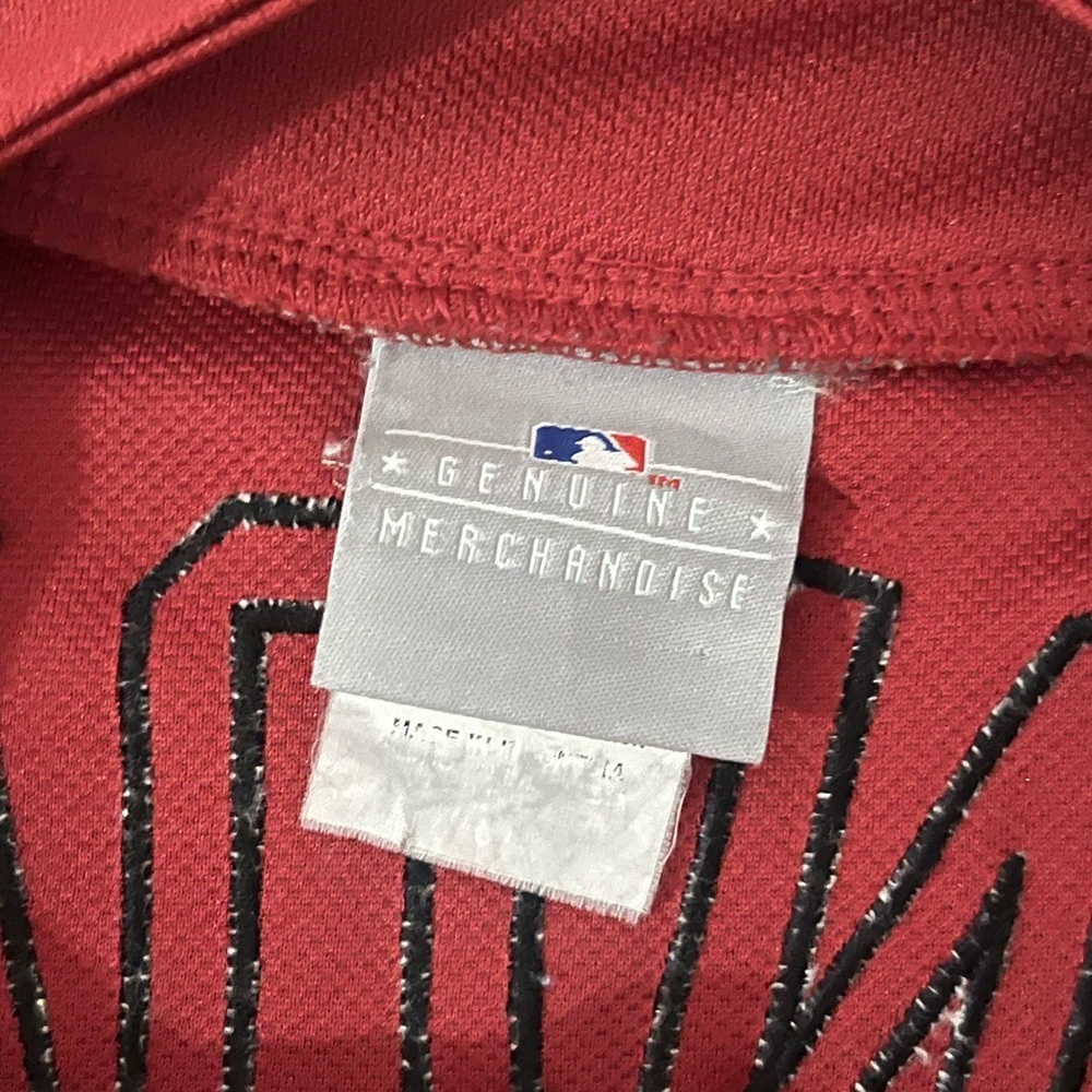 Red Diamond Backs Baseball Jersey - Picture 4 of 5